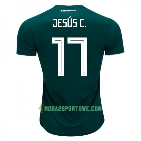 Koszulka Meksyk Jesus C. 17 Mistrzostwa Świata 2018 Domowe Stroje Piłkarskie